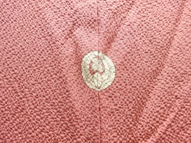 未使用品　一ツ紋色無地着物